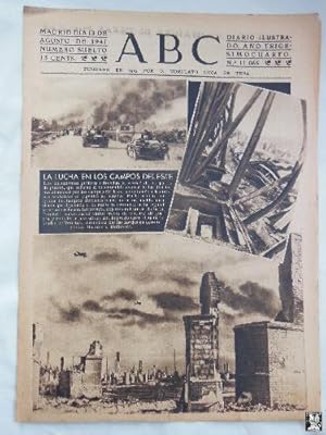 ABC Diario Ilustrado, 13 de agosto 1941. Segunda Guerra Mundial