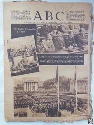 ABC Diario Ilustrado, 1 de mayo 1942. Segunda Guerra Mundial