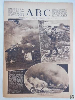 ABC Diario Ilustrado. 9 de julio 1941. Segunda Guerra Mundial