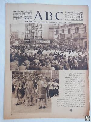 ABC Diario Ilustrado. 13 de junio 1941. Segunda Guerra Mundial