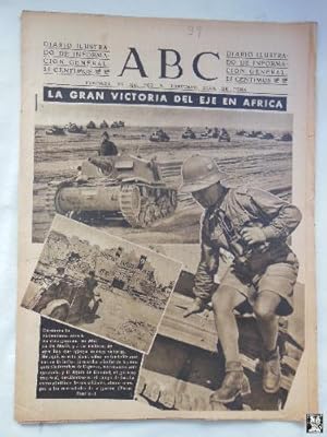 ABC Diario Ilustrado, 29 de junio 1942. Segunda Guerra Mundial