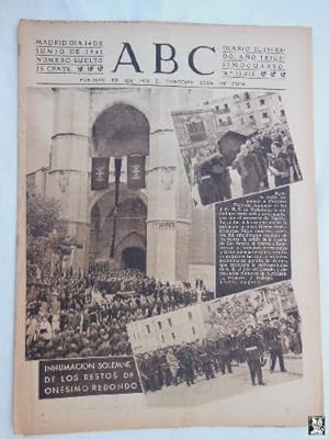 ABC Diario Ilustrado. 14 de junio 1941. Segunda Guerra Mundial