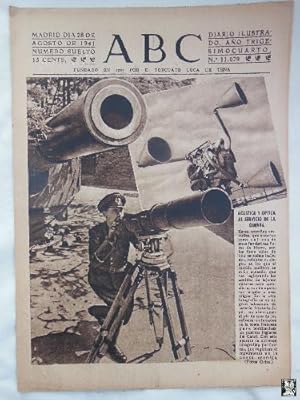 ABC Diario Ilustrado, 28 de agosto 1941. Segunda Guerra Mundial