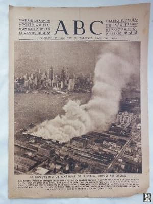 ABC Diario Ilustrado, 29 de agosto 1941. Segunda Guerra Mundial