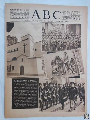 ABC Diario Ilustrado. 6 de junio 1941. Segunda Guerra Mundial