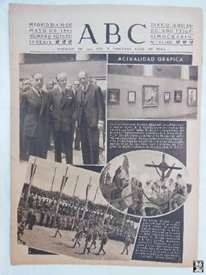 ABC Diario Ilustrado. 30 de mayo 1941. Segunda Guerra Mundial