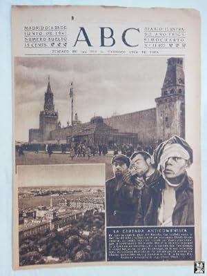 ABC Diario Ilustrado. 28 de junio 1941. Segunda Guerra Mundial