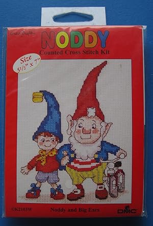 K2103W Noddy and Big-Ears - DMC Counted Cross Stitch Kit