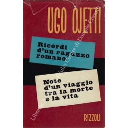 Immagine del venditore per Ricordi di un ragazzo romano. Note d'un viaggio tra la morte e la vita venduto da Libreria Antiquaria Giulio Cesare di Daniele Corradi