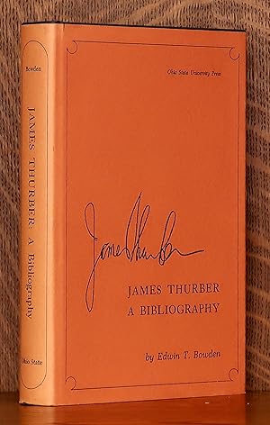 Seller image for JAMES THURBER A BIBLIOGRAPHY for sale by Andre Strong Bookseller