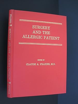 Bild des Verkufers fr Surgery and the Allergic Patient zum Verkauf von About Books