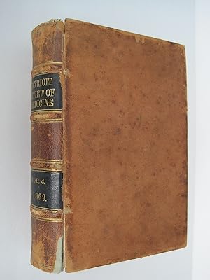 Detroit Review of Medicine and Pharmacy, Volume IV (Vol 4)