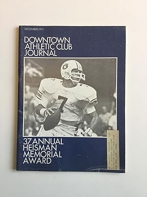 Downtown Athletic Club Journal, 37 Annual Heisman Memorial Award Program [Pat Sullivan]