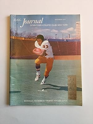 DAC Downtown Athletic Club Journal, 42nd Annual Heisman Memorial Award Program [Tony Dorsett]