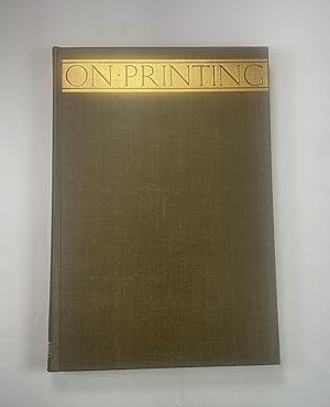 Paragraphs on Printing