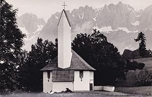 Evang Christuskirche Kitzschel Real Photo Austria Postcard