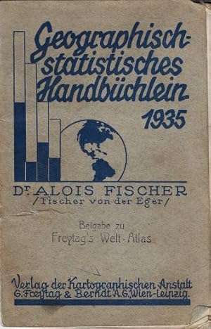 Imagen del vendedor de Geographisch-statistisches Handbchlein 1935 a la venta por Eva's Bcherregal