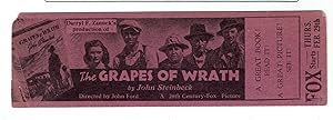 The Grapes of Wrath [Film ticket]