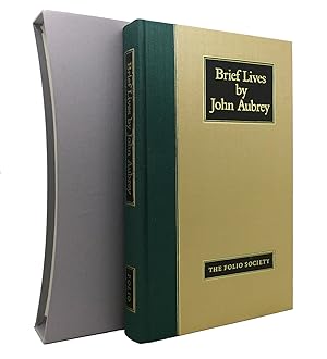 Seller image for BRIEF LIVES Folio Society for sale by Rare Book Cellar