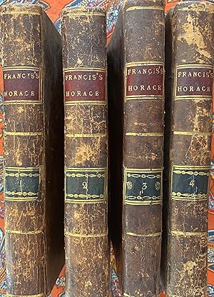 A Poetical Translation of the Works of Horace (4 Volumes)