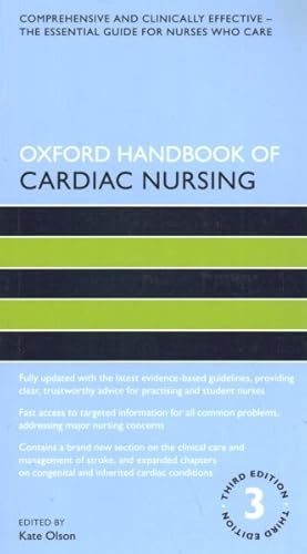 Seller image for Oxford Handbook of Cardiac Nursing for sale by GreatBookPrices