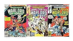 Seller image for Edgar Rice Burroughs' Warlord of Mars: Annual #1, Issue #2, and Issue #3 [Three Marvel Comics] for sale by Underground Books, ABAA