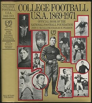 Immagine del venditore per College Football U.S.A. 1869 - 1971: Official Book of the National Football Foundation venduto da Between the Covers-Rare Books, Inc. ABAA