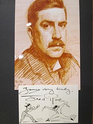 Original Autograph Fred Roe (1864-1947) british painter // Autogramm signiert signed signee