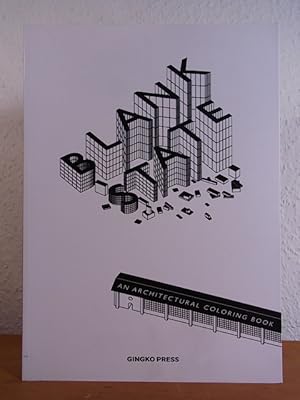 Blank State. An architectural Coloring Book