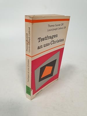 Seller image for Testfragen an uns Christen : ein Buch zur Selbstprfung. for sale by Antiquariat Bookfarm