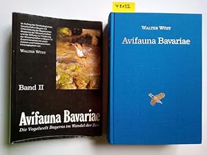 Bild des Verkufers fr Avifauna Bavariae; Band 2., Pterocliformes Flughhner bis Passeriformes Sperlingsvgel im Auftr. d. Ornitholog. Ges. in Bayern. Walter Wst zum Verkauf von Versandantiquariat Claudia Graf