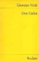 Bild des Verkufers fr Don Carlos zum Verkauf von Auf Buchfhlung