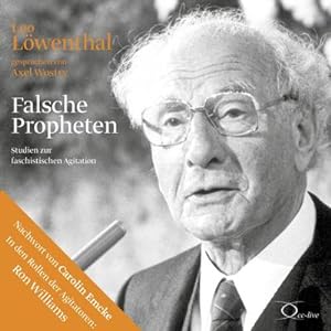 Bild des Verkäufers für Falsche Propheten, 5 Audio-CD : Studien zur faschistischen Agitation zum Verkauf von AHA-BUCH GmbH