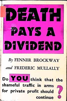 Seller image for Death pays a dividend for sale by Kennys Bookshop and Art Galleries Ltd.