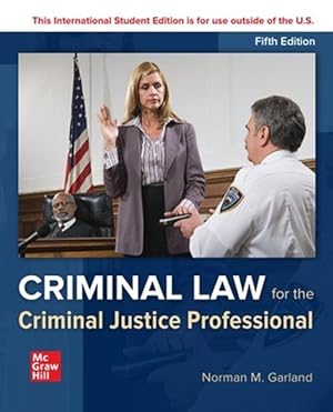 Seller image for ISE Criminal Law for the Criminal Justice Professional (Paperback) for sale by Grand Eagle Retail