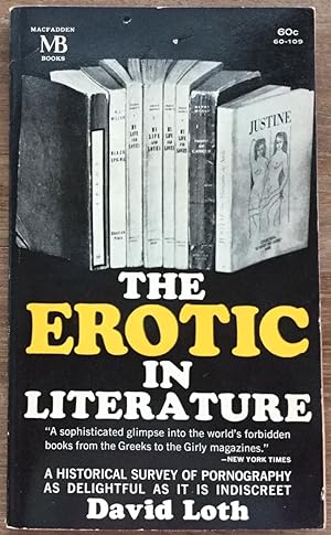 Seller image for The Erotic in Literature for sale by Molly's Brook Books