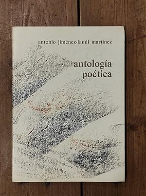 Imagen del vendedor de Antologa Potica. a la venta por Carmen Alonso Libros