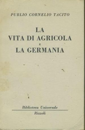 Image du vendeur pour La vita agricola e la Germania mis en vente par librisaggi