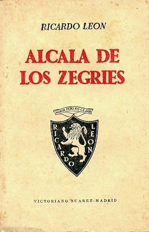 Imagen del vendedor de Alcala de los Zegries - Ricardo Leon a la venta por Book Hmisphres