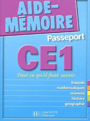 Aide-m?moire passeport CE1 - Collectif