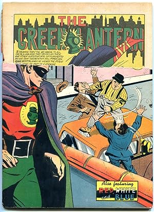ALL-AMERICAN #28 1941-GREEN LANTERN-ATOM-DR MID-NITE- RARE FR/G