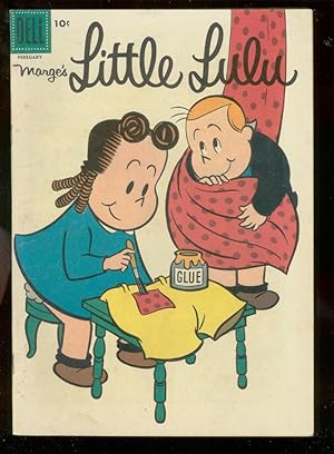 MARGE'S LITTLE LULU #104 1957-JOHN STANLEY ART-DELL COM VG