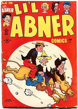 LI'L ABNER #62 1948-HARVEY COMICS-AL CAPP ART -DOGPATCH G