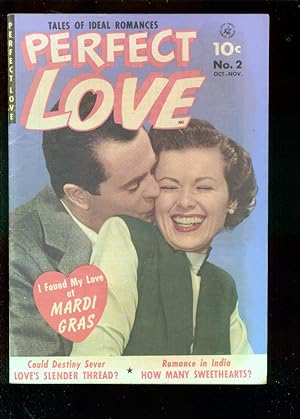 PERFECT LOVE #2 1951-PHOTO COVER-MARDI GRAS-TAJ MAHAL- FN