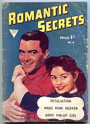 Romantic Secrets #6 1951-FAWCETT GIANT ISSUE FROM UK G/VG