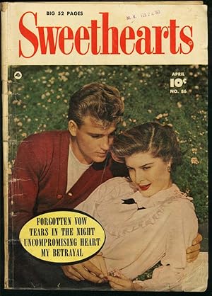 SWEETHEARTS #86-RARE FAWCETT ROMANCE-PHOTO COVER G