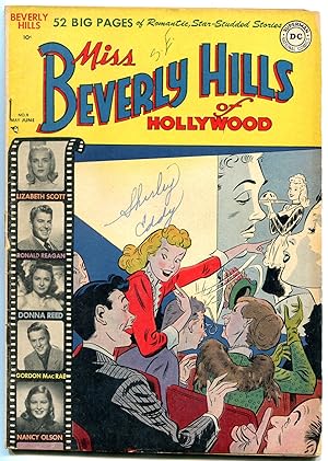 MISS BEVERLY HILLS OF HOLLYWOOD #8 1950-RONALD REAGAN-DONNA REED-very good VG-
