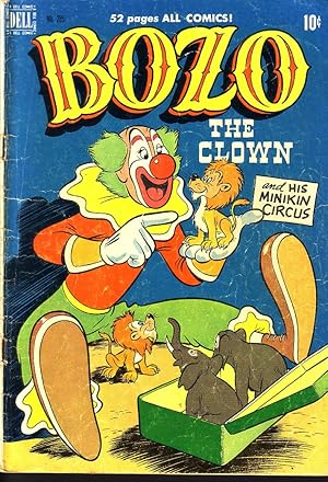 BOZO THE CLOWN #285 FIRST ISSUE EGYPTIAN COLLECTION '50 G/VG