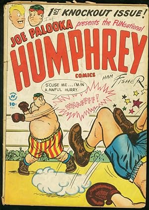 HUMPHREY #1 1948-JOE PALOOKA-POWELL ART-HARVEY COMICS VG