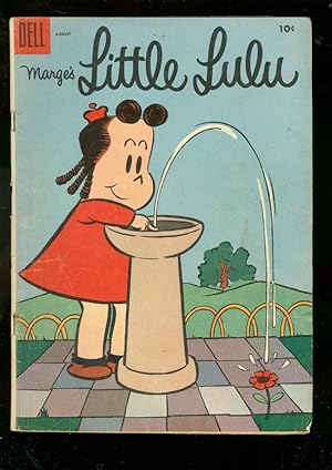 MARGE'S LITTLE LULU #86 1955-DELL COMICS-WATER FOUNTAIN G
